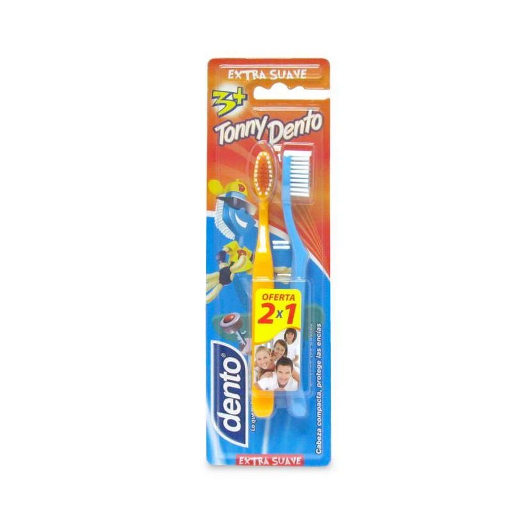 CEPILLO DENTO JUNIOR EXTRA SUAVE BLISTER 2X1UNID.