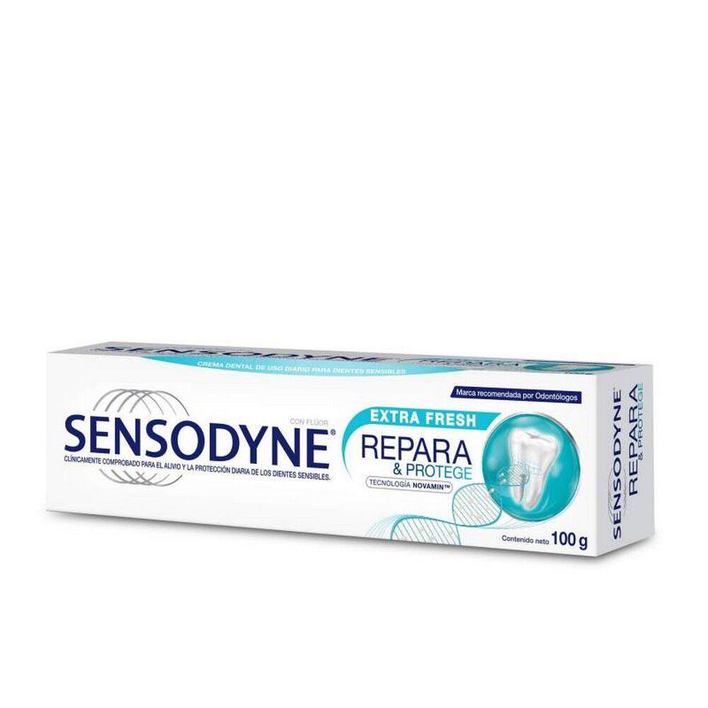 PASTA DENTAL SENSODYNE EXTRA FRESH REPARA Y PROTEGE 100GRS.