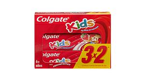 PASTA DENTAL COLGATE GEL KIDS FRUTILLA 3X50GRS.