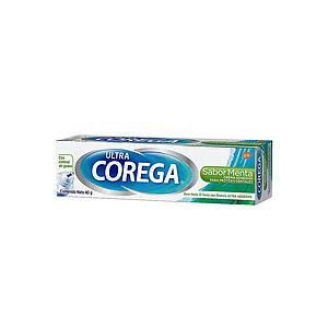 ADHESIVO PROTESIS DENTAL COREGA ULTRA CREMA MENTA 1X40GRS.