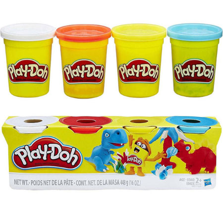 MASA PLAY-DOH 4 PACK 2+ (B5517)