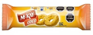 GALLETA MACKAY COCO  120GRS.