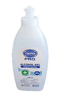 ALCOHOL GEL VIRUTEX AL 70%  500 ml.