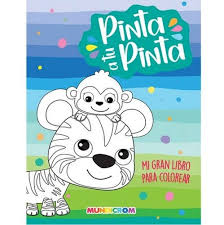 MI GRAN LIBRO PINTA A TU PINTA MUNDICROM 128PAG.