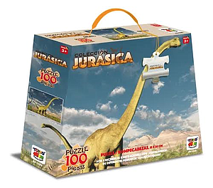 PUZZLE 100 PIEZAS JURASICA 5+ 4 MOD. 52X38CM (AA-1230)