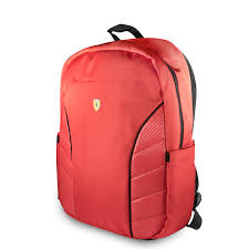 MOCHILA FERRARI COMPACT FULL  15" ROJA 