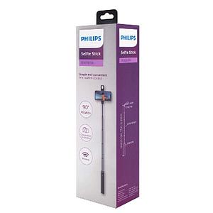 BASTON BLUETOOTH PHILIPS SELFIE STICK DLK3615N NEGRO CON FLASH