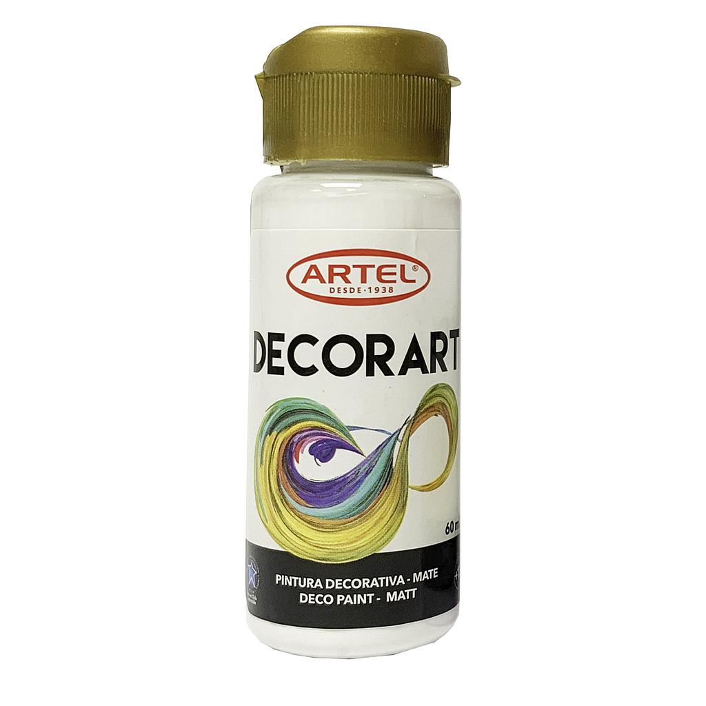 PINTURA DECORART ARTEL 60 ml  BLANCO Nº 11