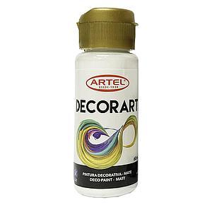 PINTURA DECORART ARTEL 60 ml  BLANCO Nº 11