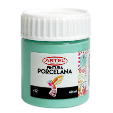PINTURA PORCELANA ARTEL TURQUESA 40ML. 
