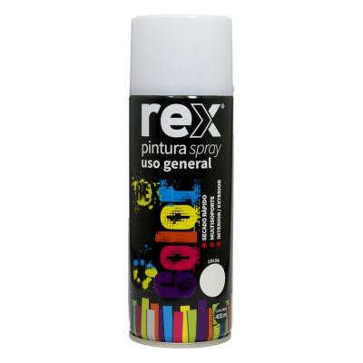 PINTURA SPRAY REX USO GENERAL BLANCO MATE 400ML