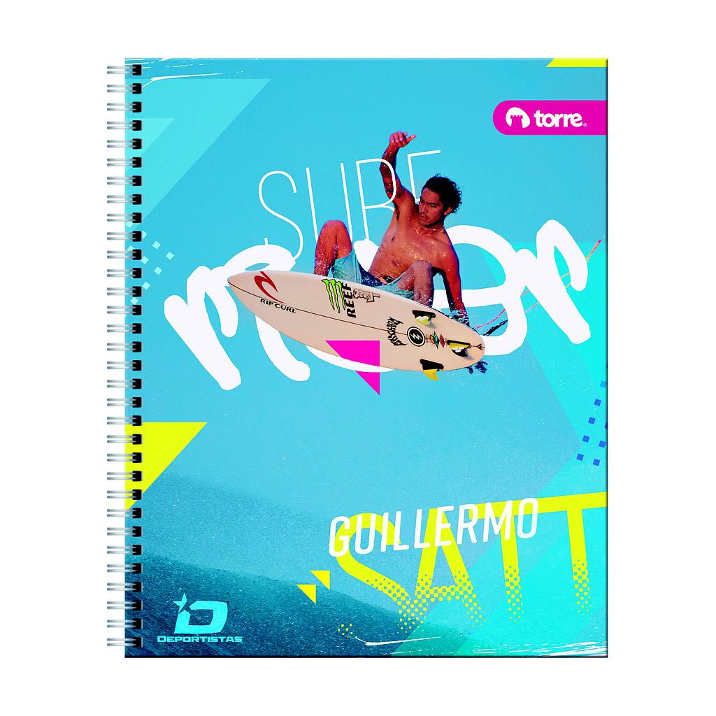 CUADERNO TORRE TOP 7mm 150 Hjs DEPORTISTAS  ( DESC. )