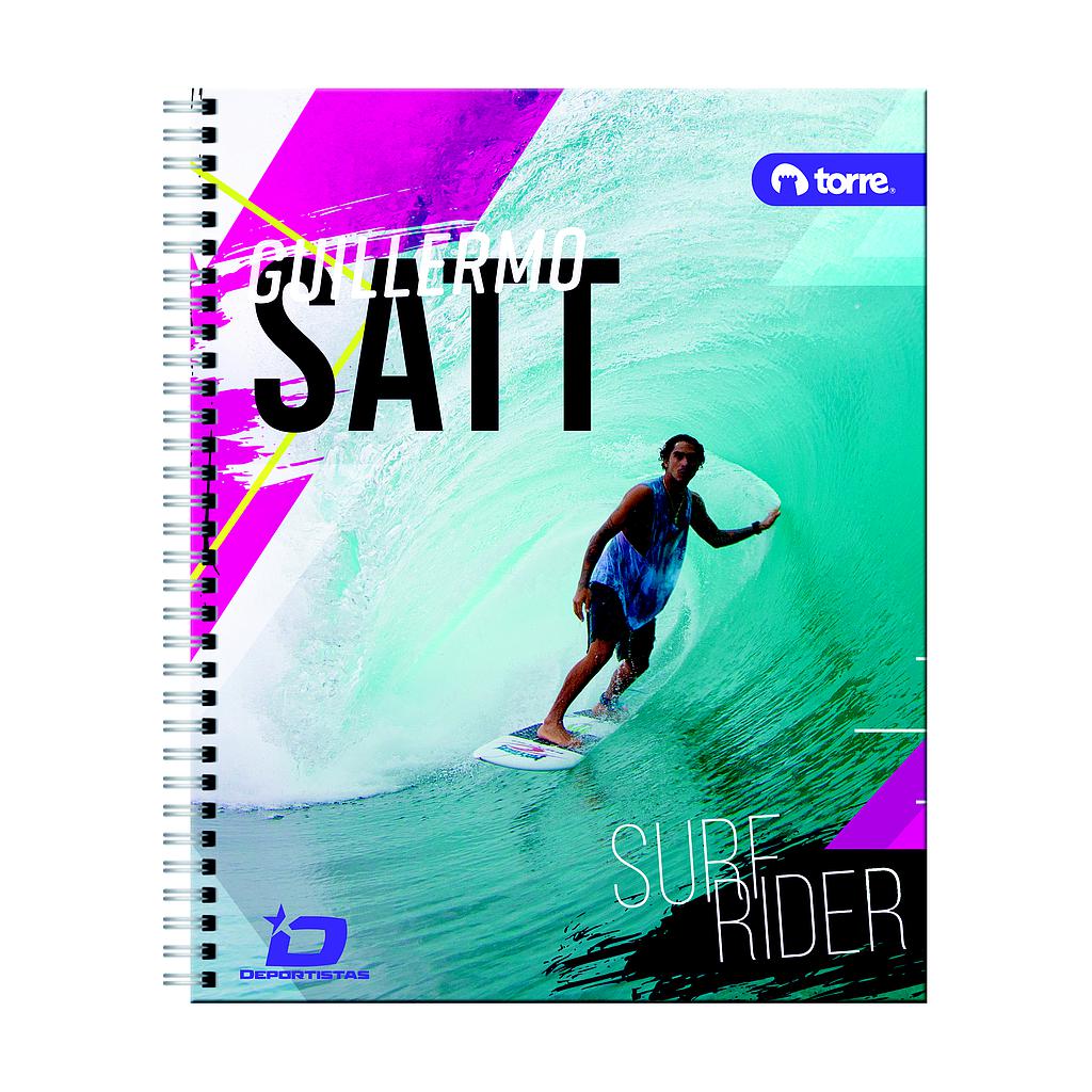 CUADERNO TORRE UNIV. CLASICO 7mm 100 Hjs DEPORTISTAS ( DESC. )