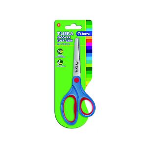 TIJERA ESCOLAR TORRE SOFT GRIP 13.7 Cms