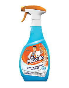 LIMPIA VIDRIOS GATILLO MR. MUSCULO 500 cm.