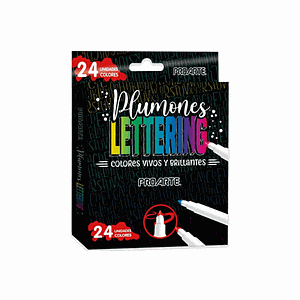 MARCADORES LETTERING PROARTE 24 UND