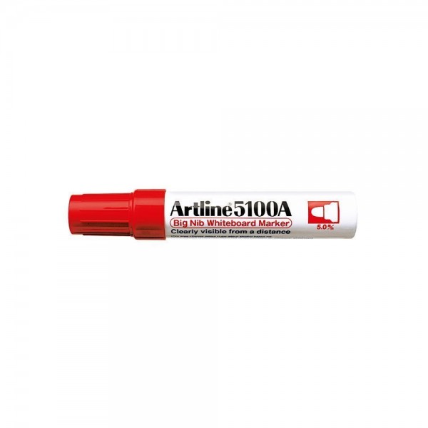 PLUMON DE PIZARRA ARTLINE 5100A ROJO PTA.REDONDA ( DESC. )