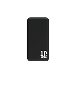 POWERBANK COFOLK 10000mAh QCHARGE 3.0 2 USB-A 1 USB-C CP02 NEGRA 