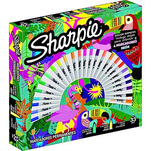 MARCADORES SHARPIE FINO PERMANENTE COLORES EXPRESSION 30Unid. (2102507)