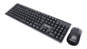 KIT TECLADO/MOUSE ALAMBRICO TECMASTER TM-100511 USB NEGRO