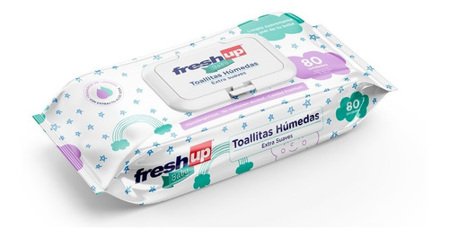 TOALLITAS HUMEDAS HIPOALERGENICAS CARE UP 80 UNIDADES C/TAPA (CA) ( LIC.W )