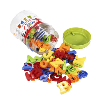 LETRAS Y NUMEROS MAGNETICOS FIRST CLASSROOM 45PCS. 3+ (BAS233)  