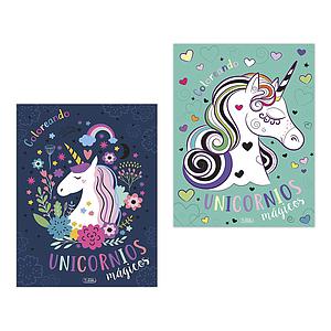 LIBRO SUPER COLOREA UNICORNIOS EDIC.SALDAÑA (CPC133)