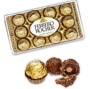 BOMBON FERRERO ROCHER 12 UNID.