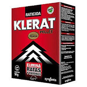 RATICIDA KLERAT PELLET 50GRS. 