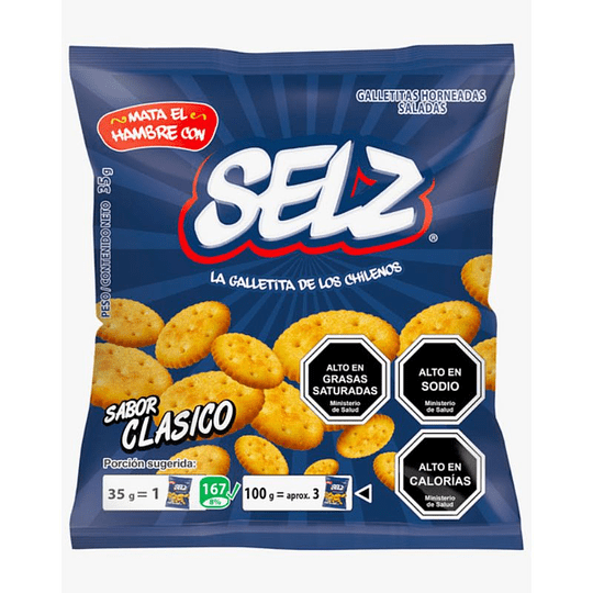 GALLETA ARCOR SELZ MINI CLASICA 35GRS.