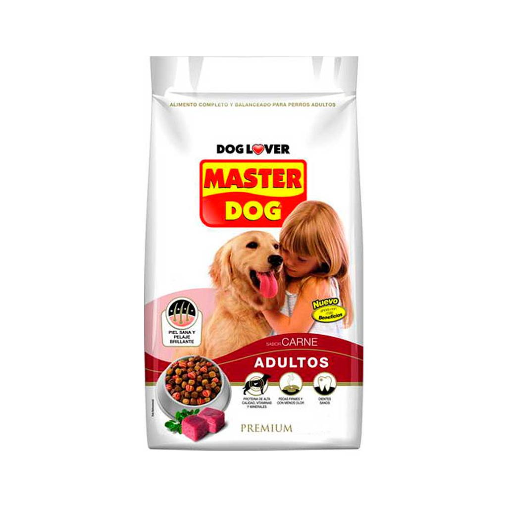 ALIMENTO MASTER DOG ADULTO CARNE 9KGS.