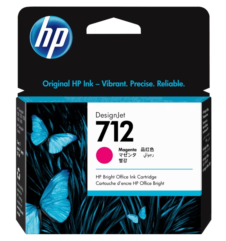 CARTRIDGE HP 712 3ED68A MAGENTA