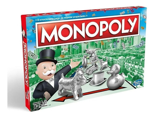 JUEGO MONOPOLY CLASICO 8+ (C1009)
