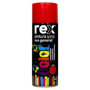 PINTURA SPRAY REX USO GENERAL ROJO 400ML