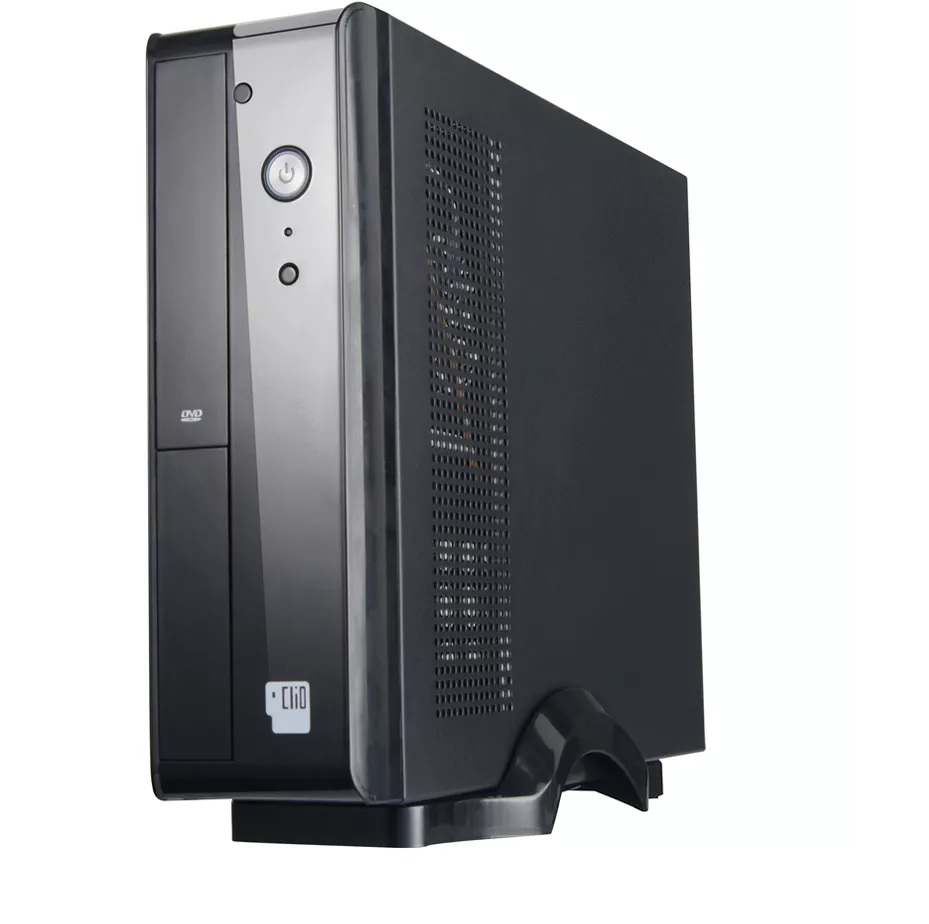 GABINETE CLIO CLC-S607 MICRO ATX SLIM C/FUENTE DE PODER 500W