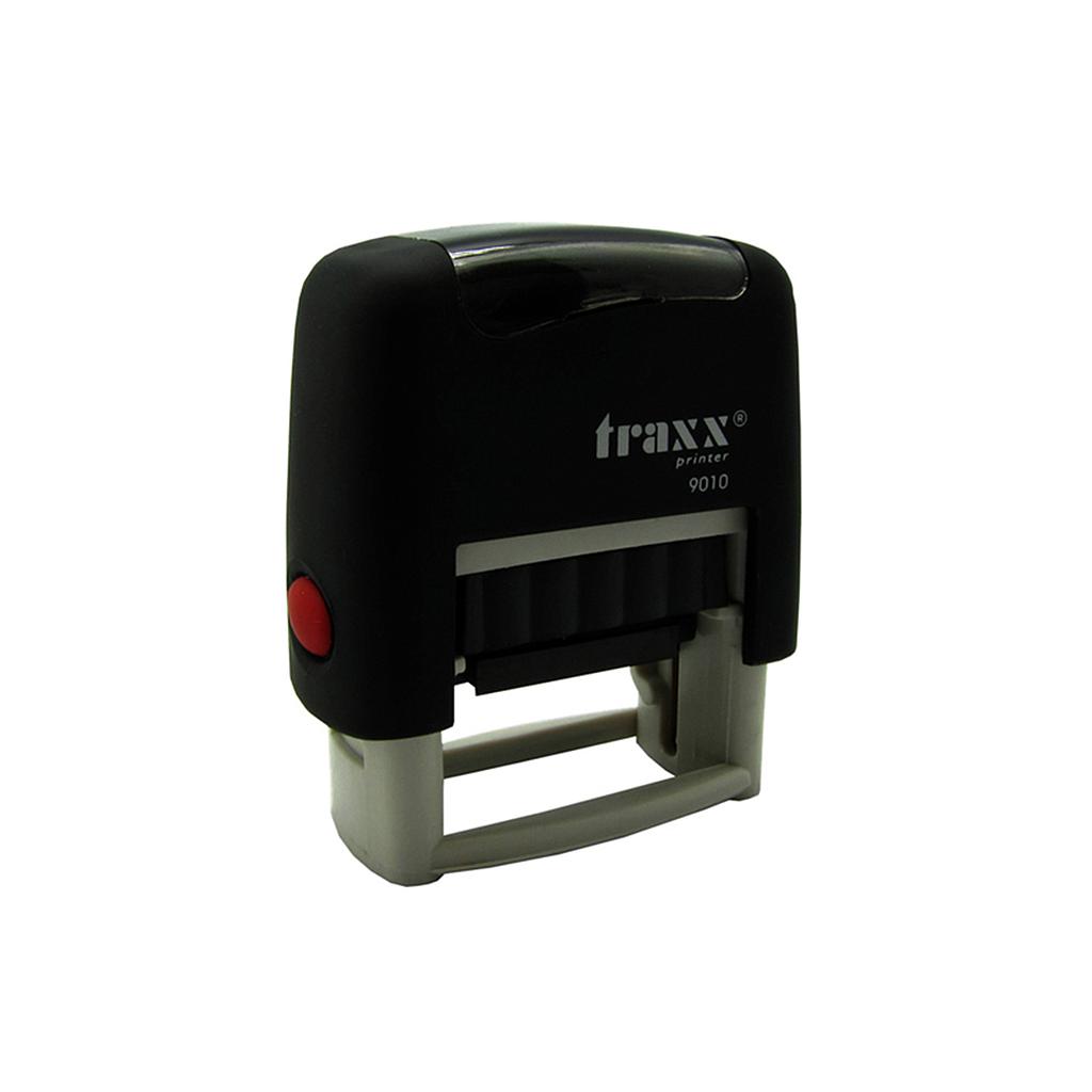 TIMBRE AUTOMATICO TRAXX ( 9010 ) 9 x 25 mm NEGRO 