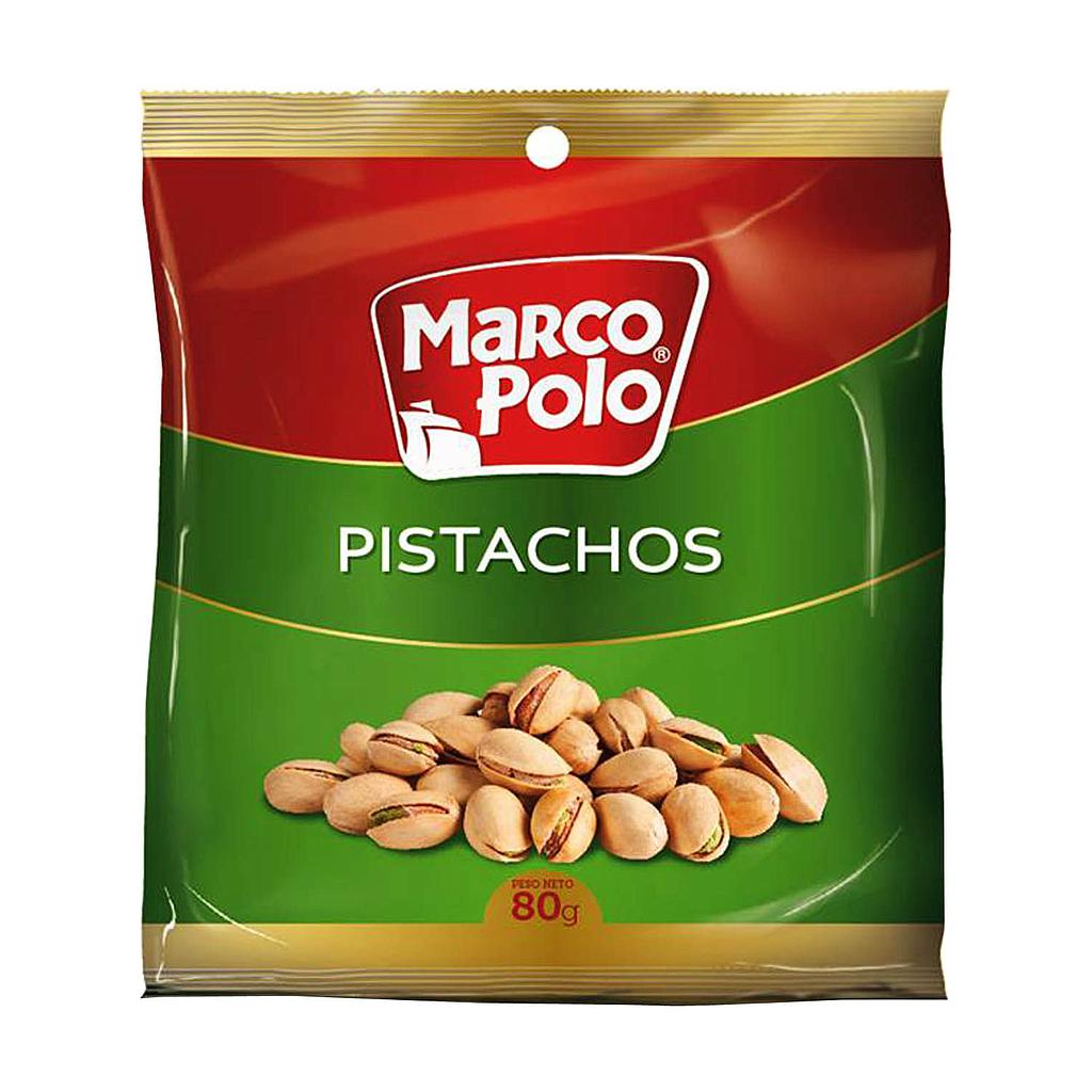 PISTACHOS SALADOS MARCO POLO 80 GRS.