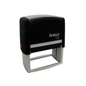 TIMBRE AUTOMATICO TRAXX ( 9026 ) 75 x 38 mm NEGRO 