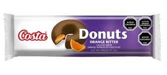 GALLETA COSTA DONUTS ORANGE BITTER 105GRS.