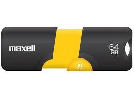 PENDRIVE MAXELL FLIX 64 GB 3.2USB AMARILLO