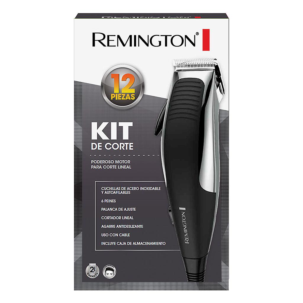 CORTAPELO REMINGTON GROMM SERIE MOD.HC1080 KIT 12PZAS. 