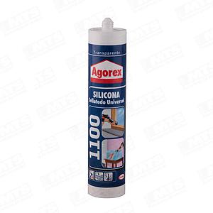 SILICONA AGOREX 1100 TRANSPARENTE SELLADO UNIV. 300ML.