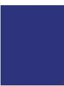 CARTON PINTADO ARTEL AZUL ULTRAMAR 53 X 75CMS.