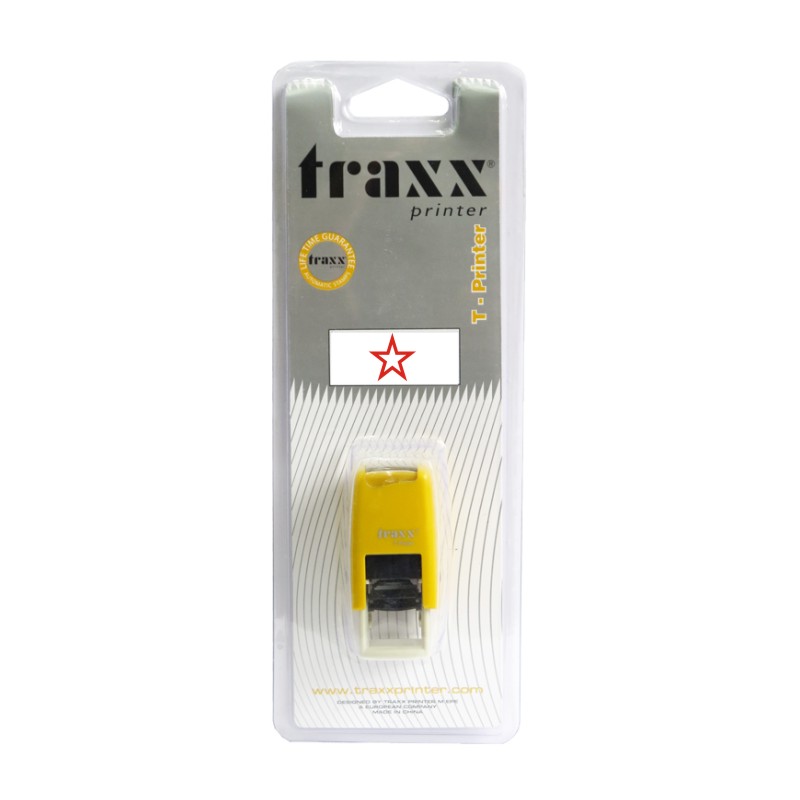 TIMBRE AUTOMATICO TRAXX (0248) ESTRELLA 14 x 14 mm 