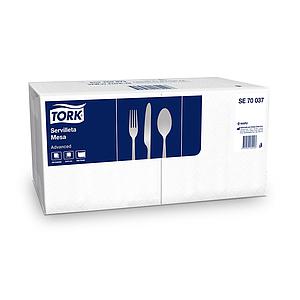 SERVILLETA MESA TORK ADVANCED 33 X 33 200 UNIDADES ( DESC. )