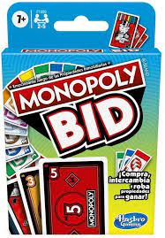 CARTAS MONOPOLY BID 