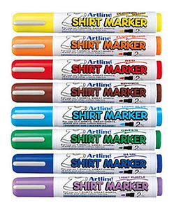 SET MARCADORES DE ROPA ARTLINE 2.0mm 6 COLORES