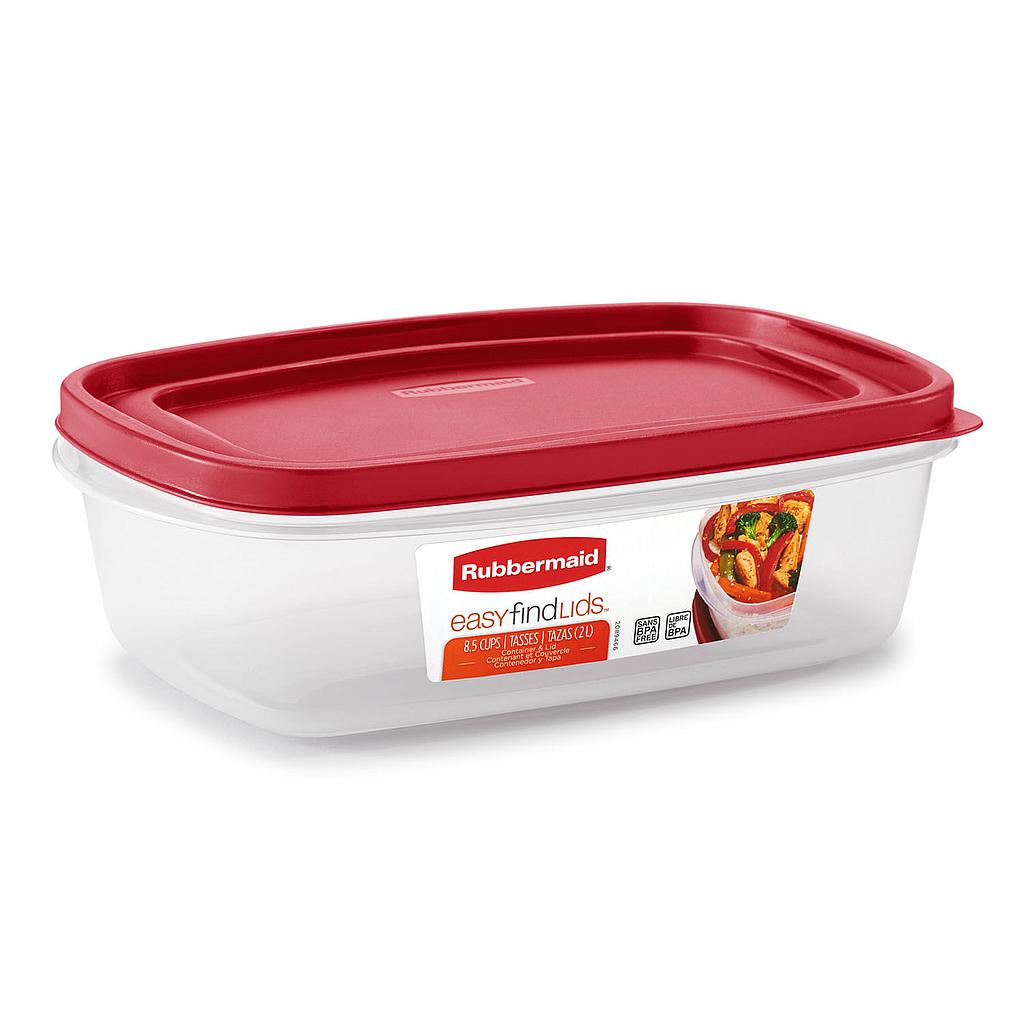 HERMETICO RECTANGULAR 2LT. RUBBERMAID EFL (2106999)