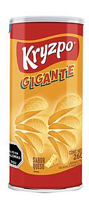 PAPAS FRITAS KRYZPO GIGANTE SABOR QUESO TARRO 260 GRS