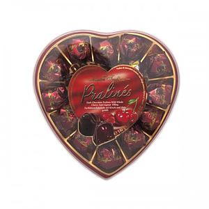 ESTUCHE CORAZON BOMBONES CHERRY MAITRE TRUFFOUT  140GRS.